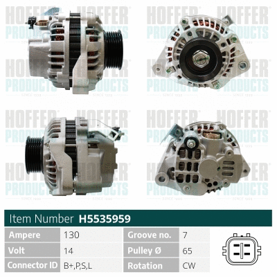 Alternator (H5535959)