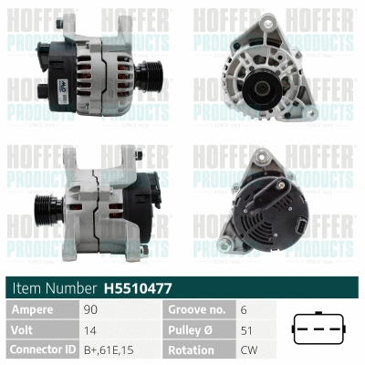Alternator (H5510477)