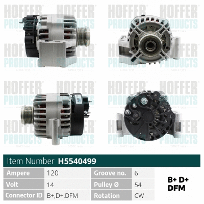 Alternator (H5540499)