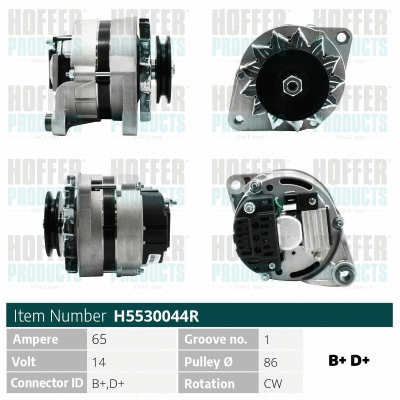 Alternator (H5530044R)