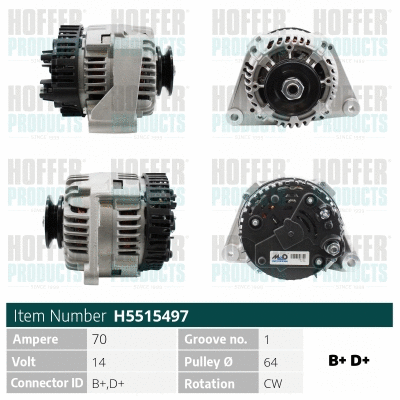 Alternator (H5515497)