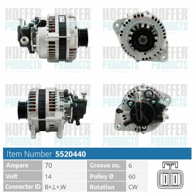 Alternator (H5520440)