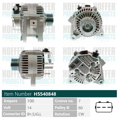 Alternator (H5540848)