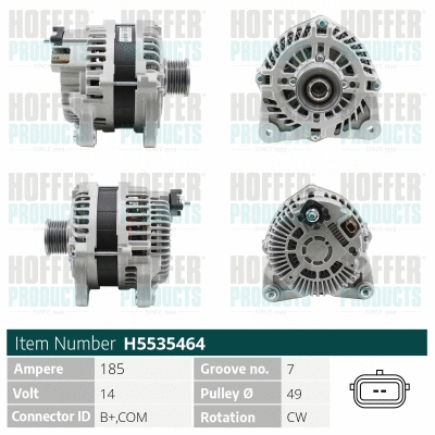 Alternator (H5535464)