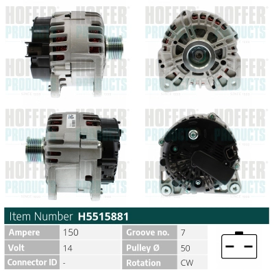 Alternator (H5515881)