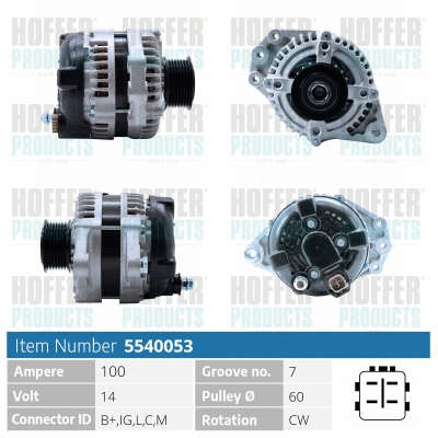 Alternator (H5540053)
