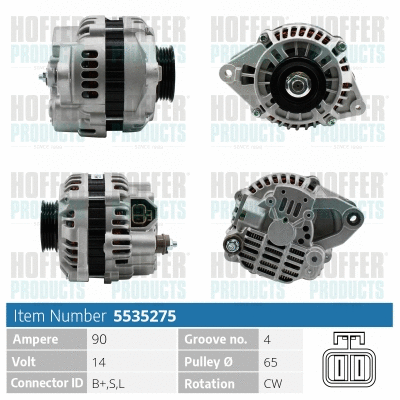 Alternator (H5535275)