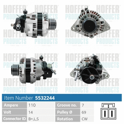 Alternator (H5532244)