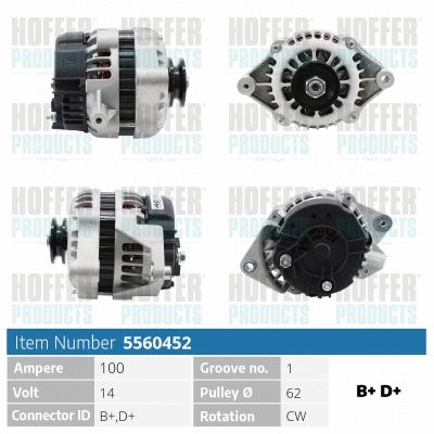 Alternator (H5560452)