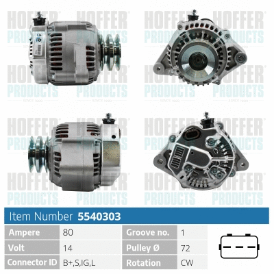 Alternator (H5540303)