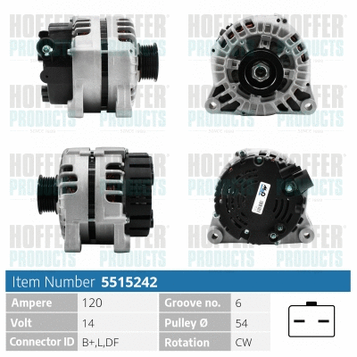 Alternator (H5515242)
