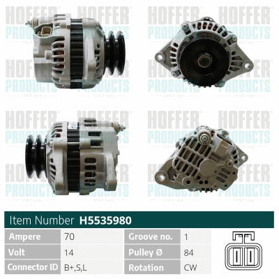 Alternator (H5535980)