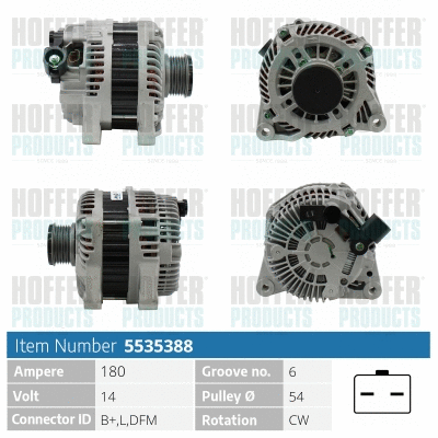 Alternator (H5535388)