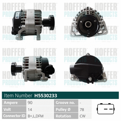 Alternator (H5530233)