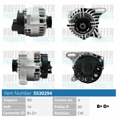 Alternator (H5530294)