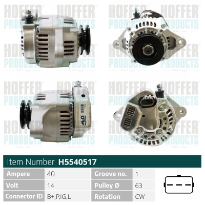 Alternator (H5540517)