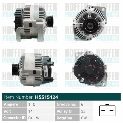 Alternator (H5515124)