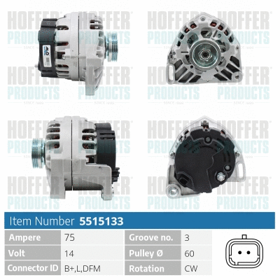 Alternator (H5515133)