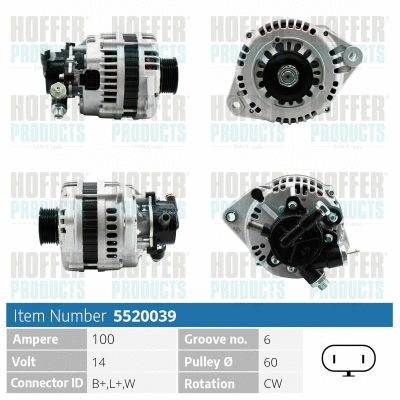 Alternator (H5520039)