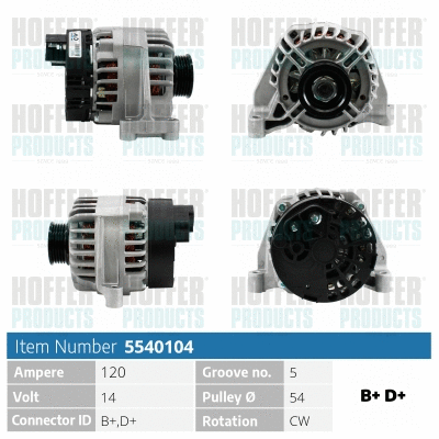 Alternator (H5540104)