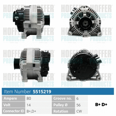 Alternator (H5515219)