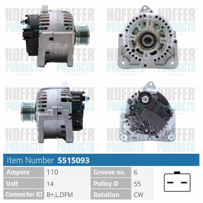 Alternator (H5515093)