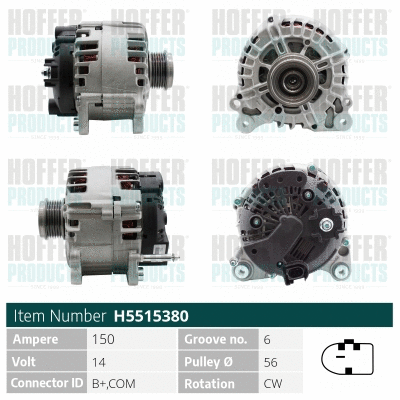 Alternator (H5515380)