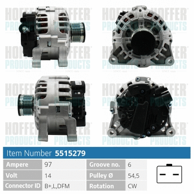 Alternator (H5515279)