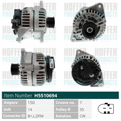 Alternator (H5510694)