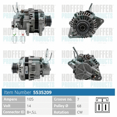 Alternator (H5535209)