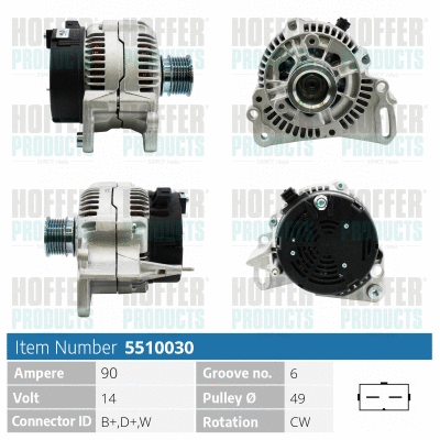 Alternator (H5510030)