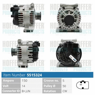 Alternator (H5515324)