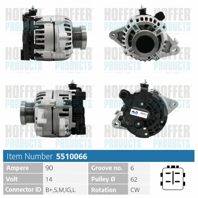 Alternator (H5510066)