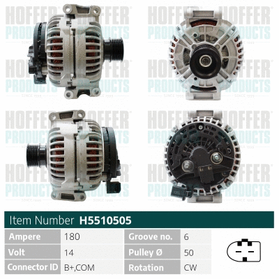 Alternator (H5510505)