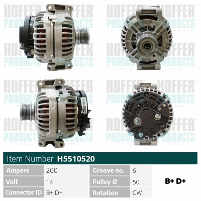 Alternator (H5510520)