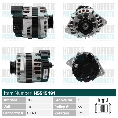 Alternator (H5515191)