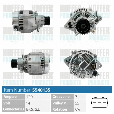 Alternator (H5540135)