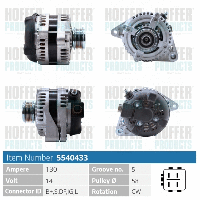Alternator (H5540433)