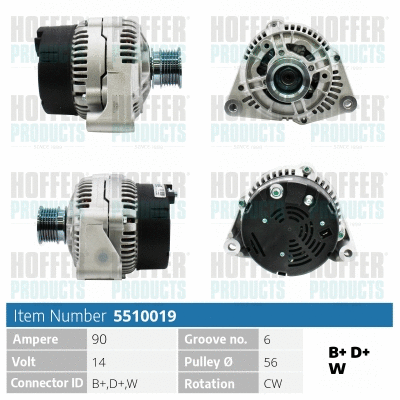 Alternator (H5510019)