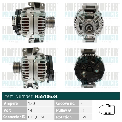 Alternator (H5510634)