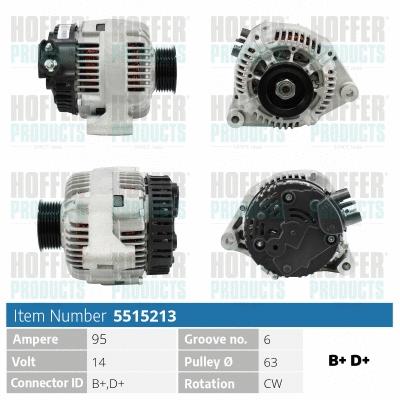 Alternator (H5515213)