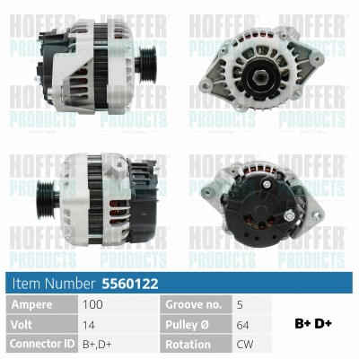Alternator (H5560122)