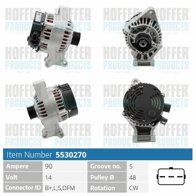 Alternator (H5530270)