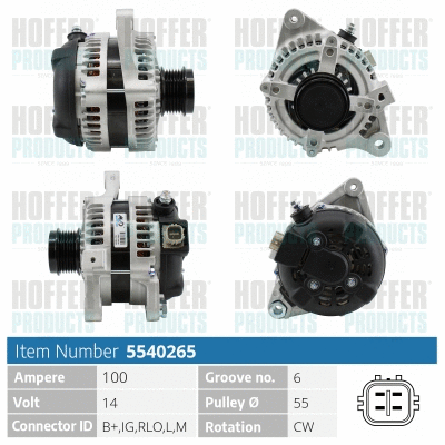 Alternator (H5540265)