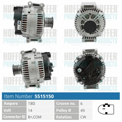 Alternator (H5515150)