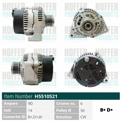 Alternator (H5510521)