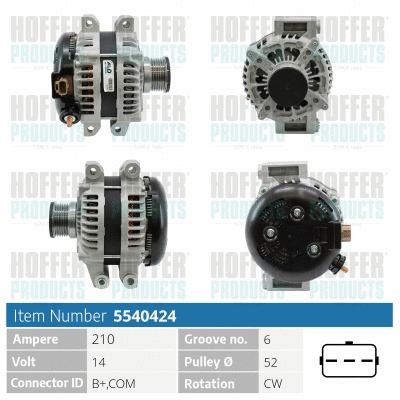 Alternator (H5540424)