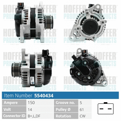 Alternator (H5540434)