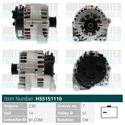 Alternator (H55151110)
