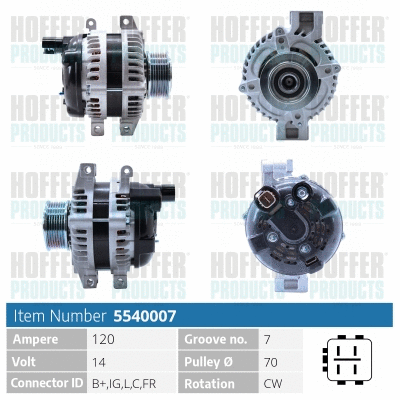 Alternator (H5540007)
